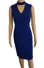 CALVIN KLEIN Sleeveless Sheath SZ 4 NWT Calvin Klein Royal Blue
