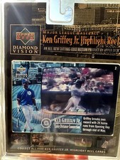 Ken Griffey Jr 1997 Upper Deck Diamond Vision Highlight Reel #2 Seattle Mariners