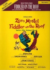 FIDDLER ON THE ROOF MUSIC BOOK FOR TRUMPET BROADWAY SONGBOOK BRAND NEW ON SALE