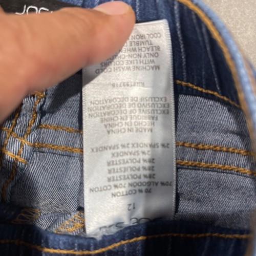 Joes Girls Skinny JEANS - Kids - Size 12 - Medium Wash Stretch Super Soft - Picture 5 of 14