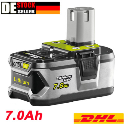 18Volt 7.0Ah Akku für RYOBI One Plus P108 Lithium RB18L50 P109 P107 P102 18V