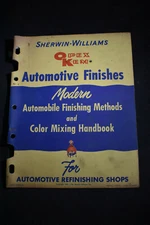 1949 Two (+1) Sherwin Williams Automotive Paint Brochures