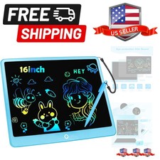 LCD Writing Tablet Doodle Board, Colorful Drawing Tablet Writing Pad, Kids Tr...