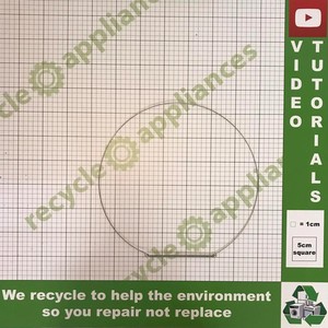 Waschmaschine Türdichtung Fronthalter C00092155