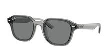 Ray-Ban RB 4458 D Transparent Grey / Dark Brown 645087 Size 65 Sunglasses