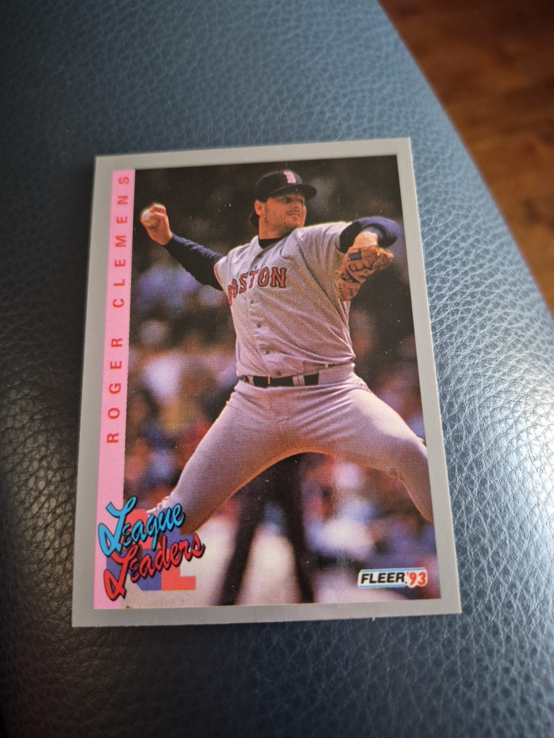 ROGER CLEMENS 1993 FLEER LEAGUE LEADERS #348 FREE SHIPPING 