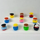 1990 Fisher Price Chunky Little People Figures Vtg Characters Lot of 10