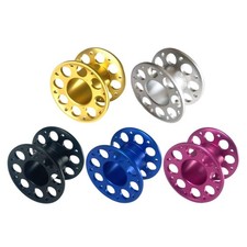 Scuba Diving Aluminum Reel Underwater Marker Line Holder for Snorkeling Gear