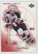 2001-02 Upper Deck Challenge for the Cup Scott Gomez #52 t2c