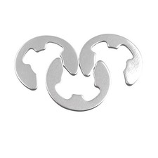304 Stainless Steel External E Retaining Ring E-Clips E Rings &Phi;1.5mm - &Phi;20mm