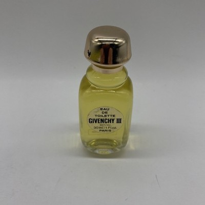 Vintage Givenchy III Eau De Toilette Splash 30ml 1oz New without Box