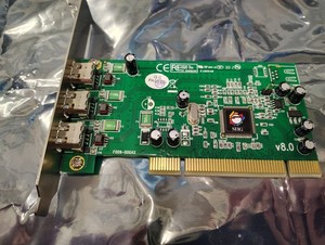 SIIG 3-Port FireWire PCI Adapter Card (Model F009-00G4X) FREE SHIPPING
