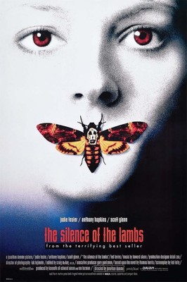 The Silence of the Lambs 24'' x 36'' Movie Poster Reproduction