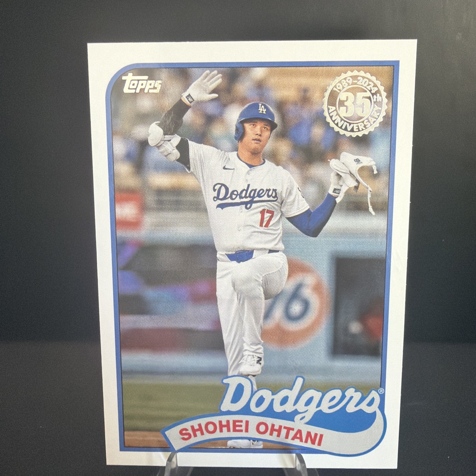 Topps 2024 Update Series 1989 Insert Shohei Ohtani Dodgers 35th Anniv 89US-12