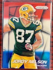 2014 Panini Prizm Prizms Red White and Blue #98 Jordy Nelson Packers