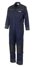 JCB Workwear Trade Coverall (Navy / Black)