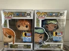 Funko Pop! Vinyl One Piece Nami and Kuzan. Super Manila Sticker Exclusive