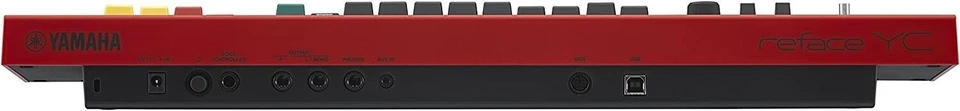 YAMAHA REFACE YC Mobile Synthesizer 37 Tasten Mini Red Keyboard Klavier aus... - Bild 4 von 4