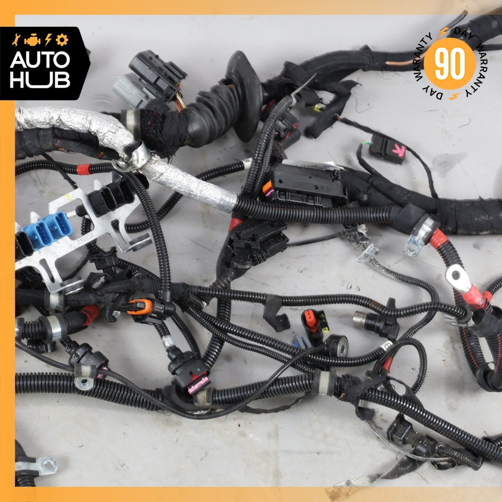 08-19 Maserati GranTurismo M145 4.2L V8 Engine Motor Wiring Wire Harness OEM