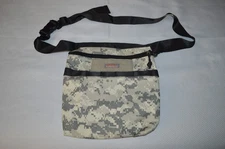 QUEST ~ DIGITAL CAMO METAL DETECTOR FINDS BAG/POUCH ~ BELT FITS 48" WAIST ~ NEW