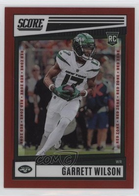 2022 Chronicles Score Premium Rookies Red Zone 9/20 Garrett Wilson RC 0w90
