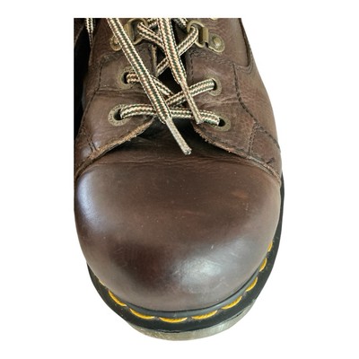 Dr. Doc Martens Mens Sz 13 Brown 11302 Chunky Lace Up Leather Hiking Work Boots DOC MARTENS 11302 brown leather lace-up | Mercari main image 3