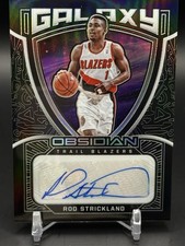 2020-21 Panini Obsidian Galaxy Auto 74/149 Rod Strickland #GAL-ROD Auto