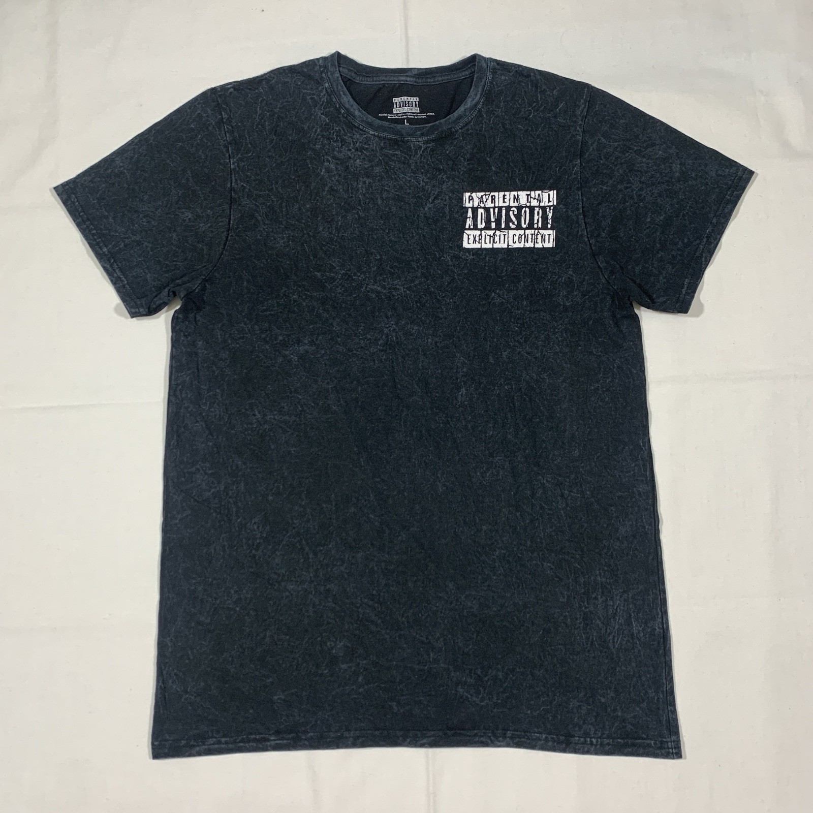 Parental Advisory Explicit Content Mens L (Runs M… - image 1