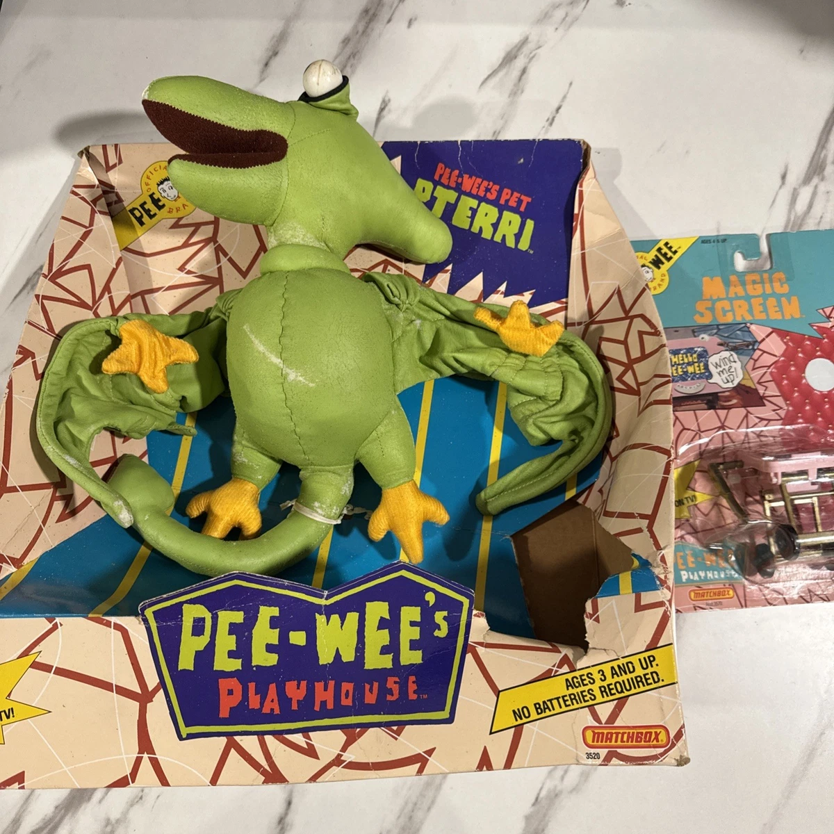 TV Character/Cartoon Pee-wee Herman with Vintage Action Figures