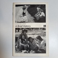 A Brief History Eastman Kodak Company Booklet - 12 pgs. 1975 paper