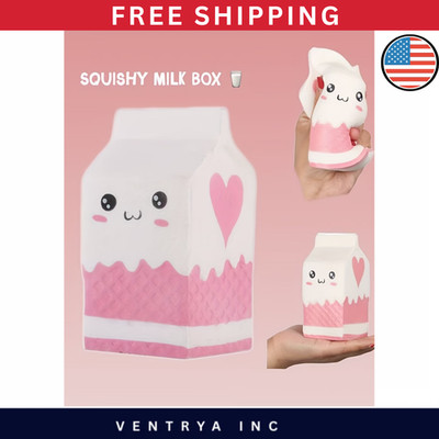 Squishy Milk Carton Toy - Slow Rising Sensory Fidget Squeeze