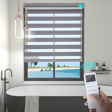 Changshade CUSTOM Made Motorized Zebra Blind Roller Shade Window Shade