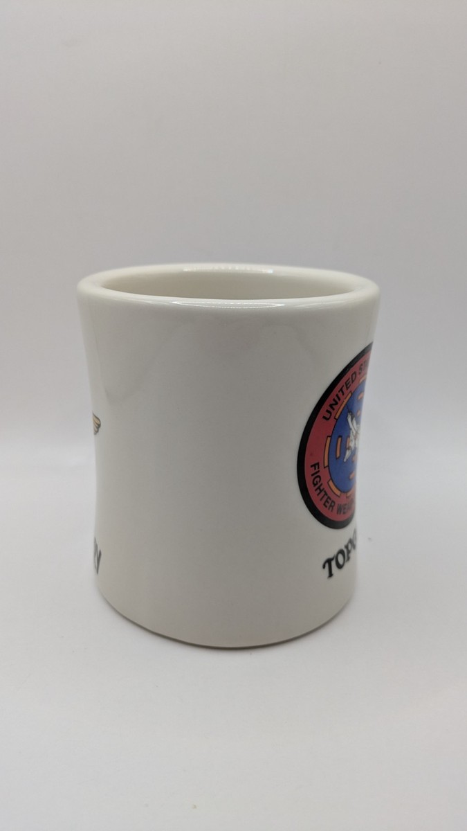 RARE Vintage US Navy Fighter Weapons School (TOP GUN) Pilots Ceramic Coffee  Mug | eBay