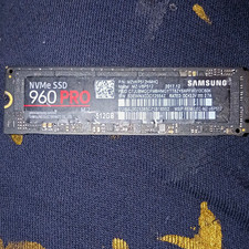 Samsung 960 PRO 512GB NVMe M.2 Internal SSD Black MZVKP512HMHQ