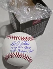 ElRoy Face autographed baseball inscribed 1960 WS Champs 1959 18 Wins 1 Loss MLB