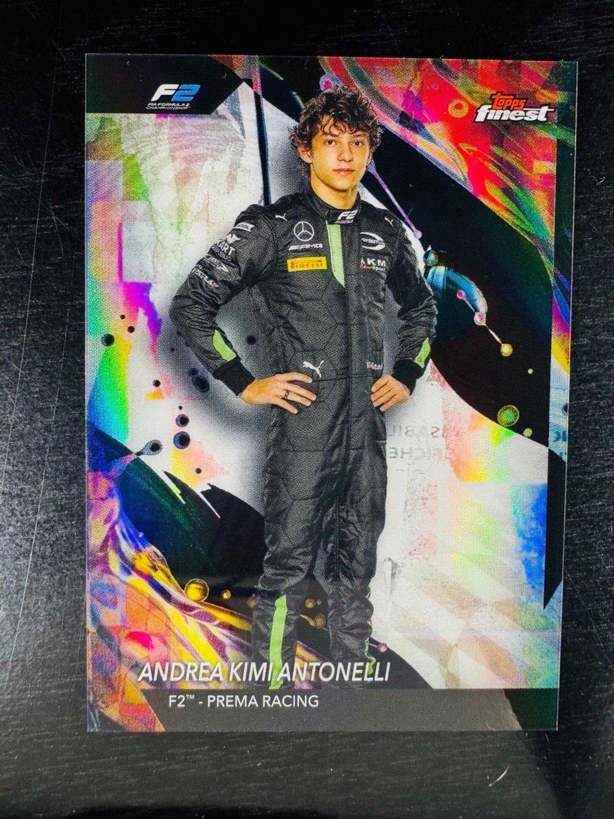 2024 Kimi Antonelli Uncommon Refractor Topps Finest #122 F1 Formula 1