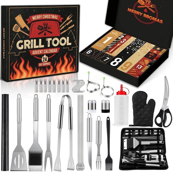 Grill Werkzeug Adventskalender 2026 Geschenk FüR Grillliebhaber-image