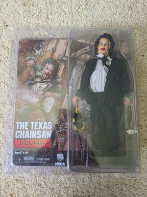NECA Leatherface Texas Chainsaw Massacre Pretty Lady Jacket 8'' Figure Clothed