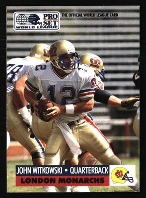 John Witkowski 1991 Pro Set #14 FOOTBALL Card
