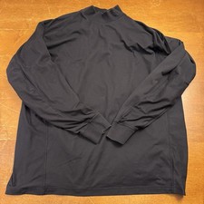 Zero Restriction Shirt Mens 2XL Black Mock Ne...