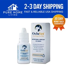 Ocluvet Pet Eye Drops - Clinically Proven Cataract Treatment with Antioxidants