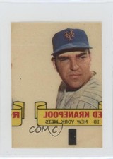 1966 Topps Rub-Offs Ed Kranepool 15wb