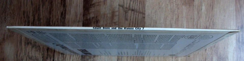 COUNT BASIE AND THE KANSAS CITY 7, ORIG 1963 UK HMV LP, RARE STEREO, JAZZ/SWING - Image 4 of 4