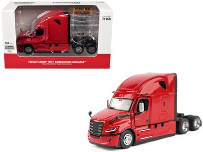 2025 Freightliner Cascadia Gen-5 Sleeper Cab Truck Tractor Red ''Transport Series