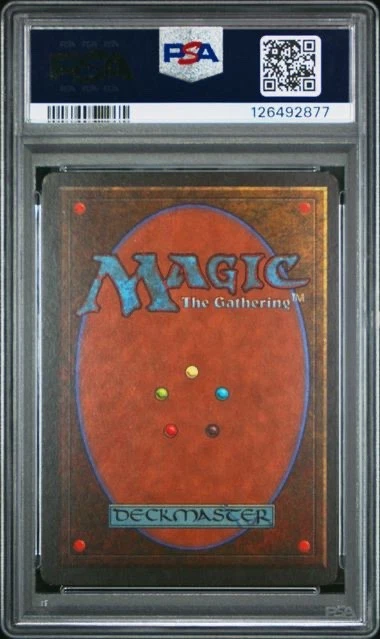 1994 MTG Magic WHEEL OF FORTUNE, Revised Ed., PSA 9 Mint!  NEW SLAB! - Image 2 of 2