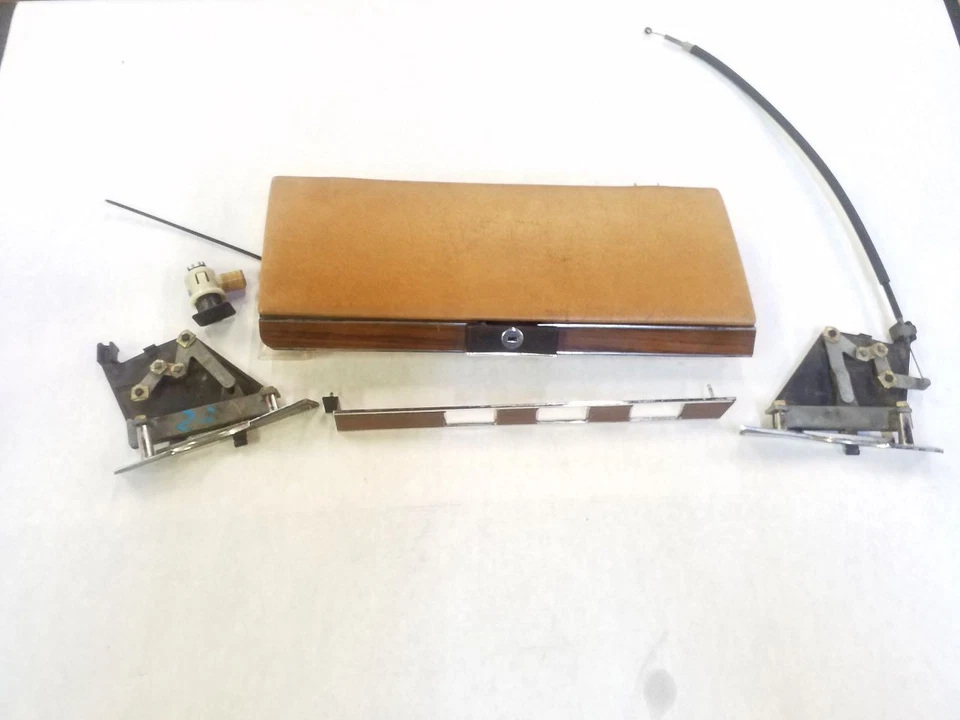 Деревянная отделка приборной панели 4 штуки | Подходит для 73 74 75 76 78 79 80 Mercedes Benz 450SL 450SLC - Изображение 3 из 4