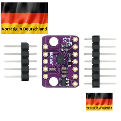 BMI160 6-Achsen Sensor Gyroskop Beschleunigung I2C/SPI für Arduino Raspberry Pi