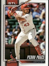 2026 Topps Series 1 Baseball Pedro Pages St.Louis Cardinals #280