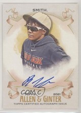2021 Topps Allen & Ginter's Full Size Auto Bianca Smith #FSA-BS Auto 0m4q