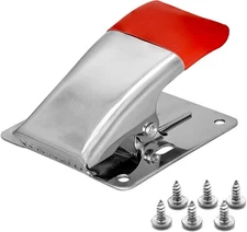 SAMSFX Fish Cleaning Board Tools Fillet Clamp Clamps with Red Grip 